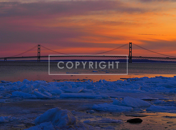 Mackinac Bridge Sunrise