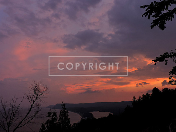 Empire Bluffs Sunrise Storm