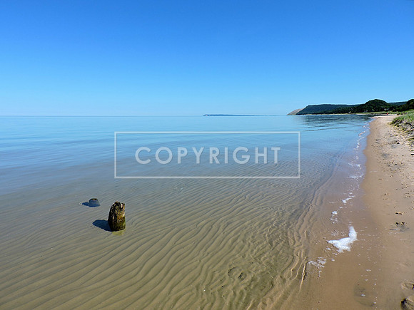 Calm & Clear Lake Michigan