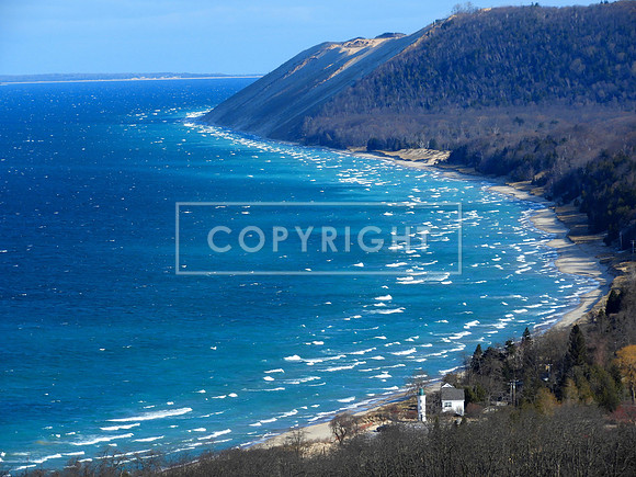 Spring Waves on Lake Michigan
