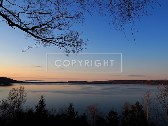 Inspiration Point view of Glen Lake