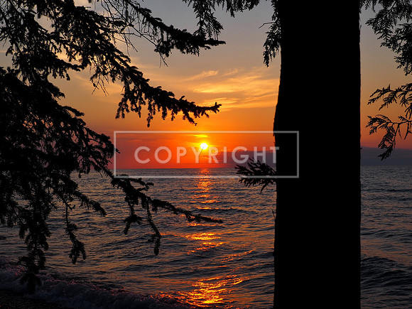 Charlevoix Sunset, Lake Michigan