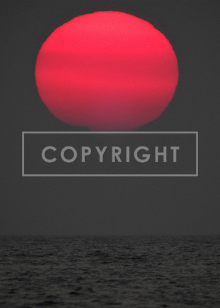 Sunset Lake Michigan