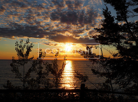 Sunset at Fisherman's Island State Park