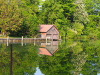Boathouse Reflections