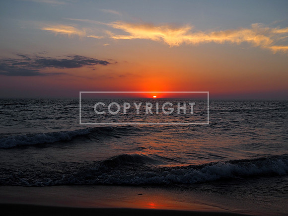Summer Sunset, Lake Michigan, Sleeping Bear Dunes National Lakeshore